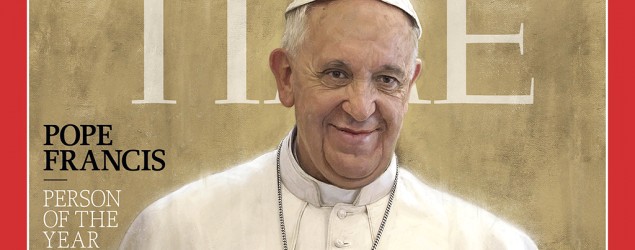 Pope Francis named Person of the Year. (Time)
